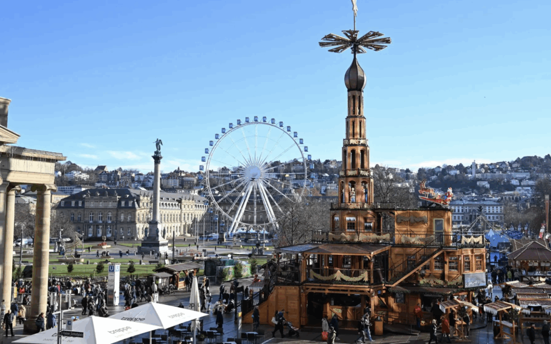 Festliche Premiere: Birkenwäldle auf dem Weihnachtsmarkt in der Weihnachtspyramide
